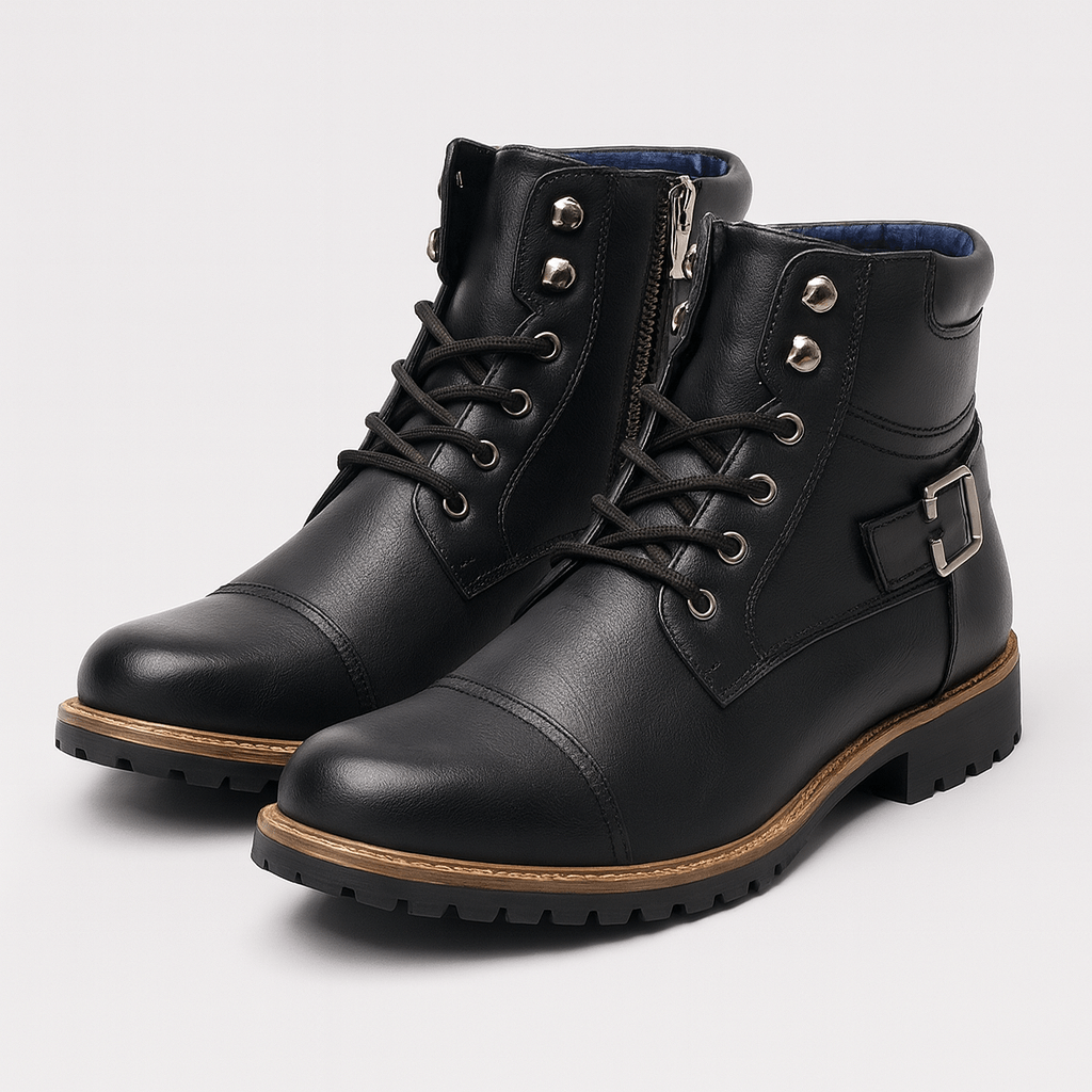 Soviska | Ergonomisk læder motorcykelstøvler 0
