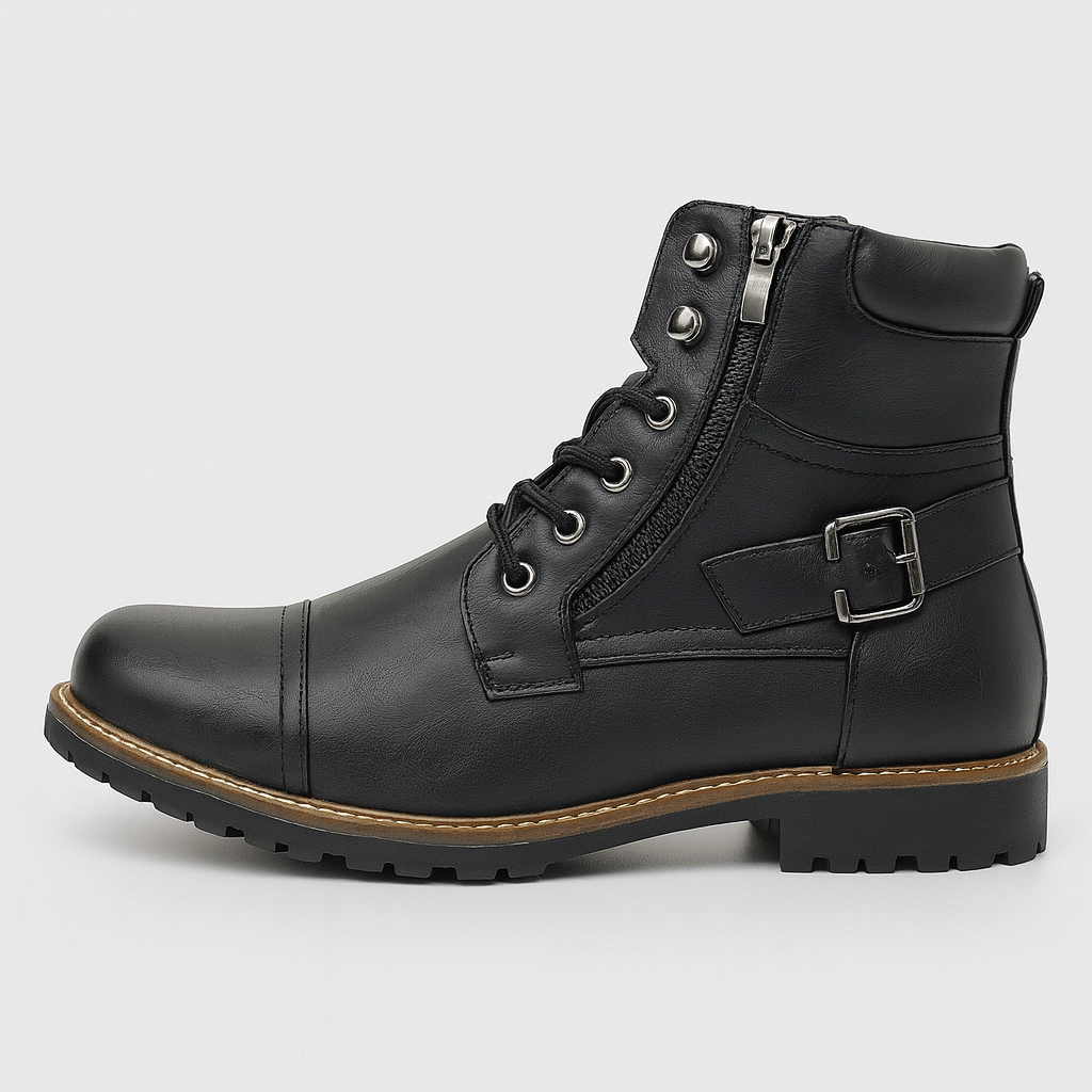 Soviska | Ergonomisk læder motorcykelstøvler 1